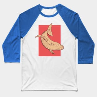 Whale Baseball T-Shirt